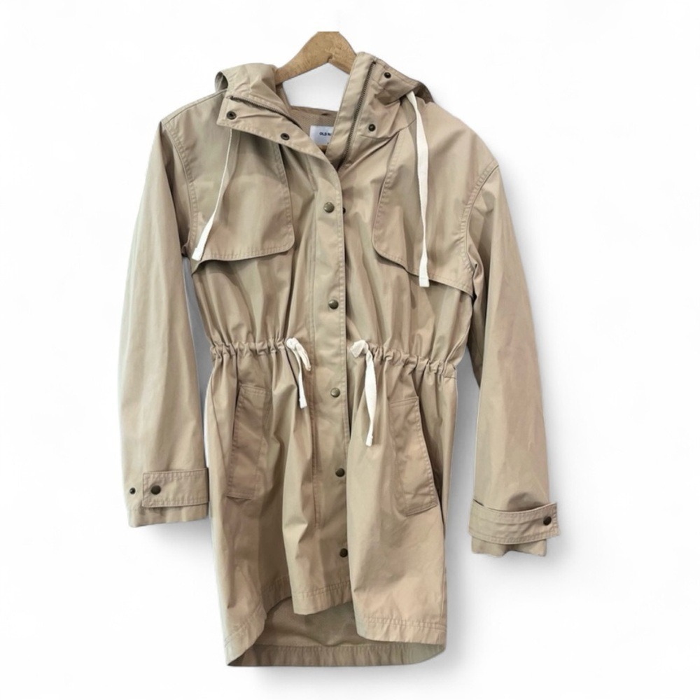Old Navy Beige Utility Jacket Sz Small